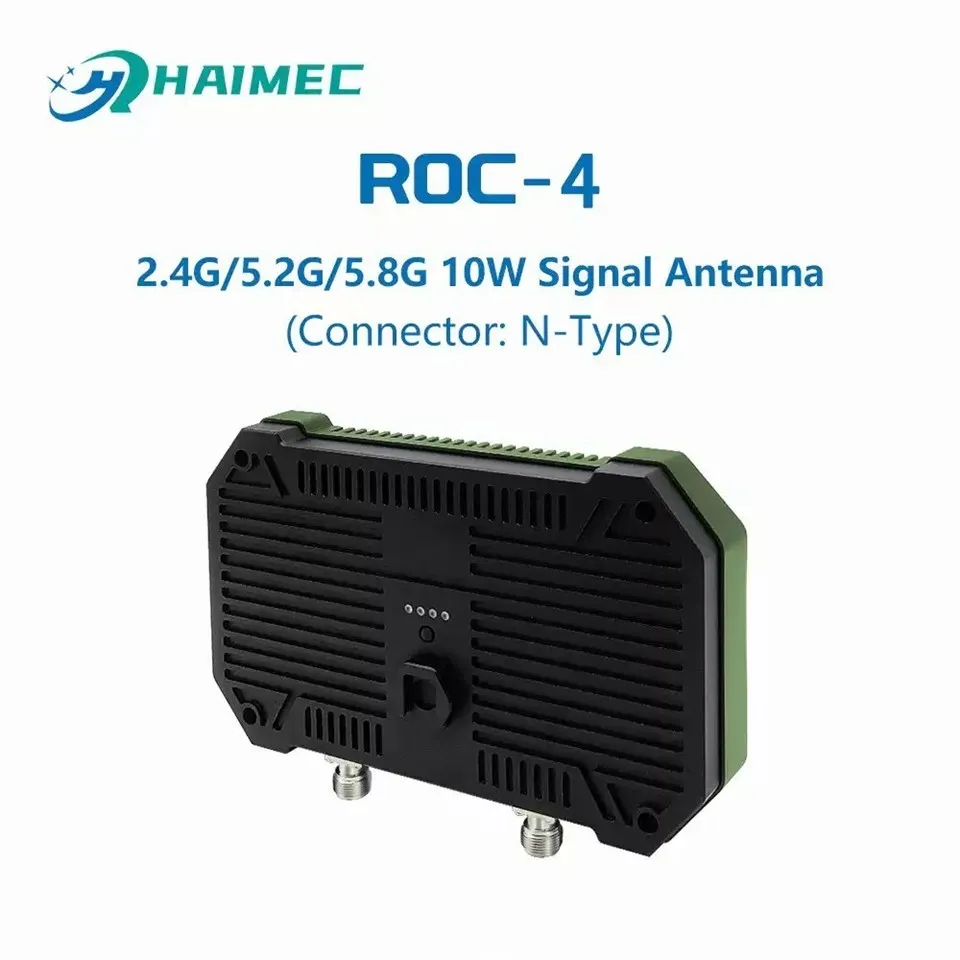 ROC-4 2.4G 5.8G 10W 8000mAh Drone Signal Booster N-Type Antenna Kit best